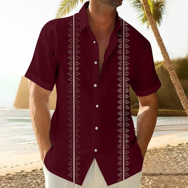Men's Casual Shirt Hawaiian Shirt Men Summer 3d Print Casual Short Sleeved Shirt For Men Clothing Breathable Shirts