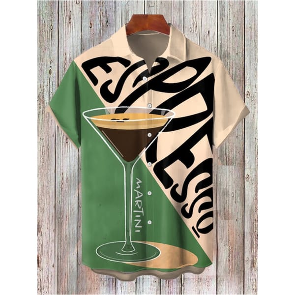 Men's Casual Shirt Hawaiian Shirt Men Summer 3d Print Casual Short Sleeved Shirt For Men Clothing Breathable Shirts