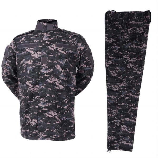 Tactical Suits Camouflage Combat Uniform Men's Sets Uniform Urban Digital Gray Uniform