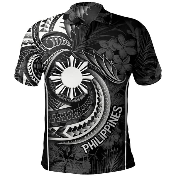Men's Fashion 3D Philippines National Flag Printing Shirts Philippines National Hero Day Graphic Polo Shirts For Men Fashon Tops