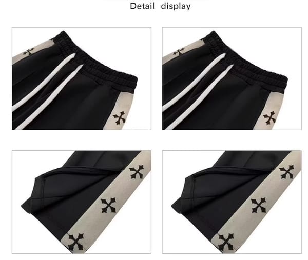 Ice silk pants for men's summer thin edition 2024 new trendy brand loose straight tube casual hanging feeling spring and autumn