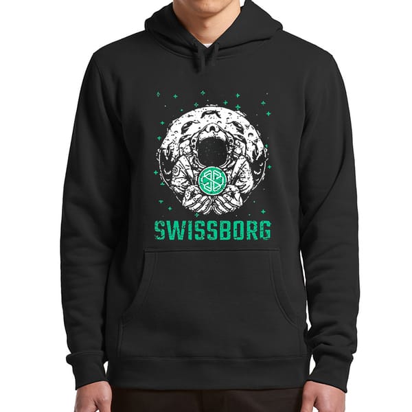 CHSB In SwissBorg We Trust Hoodies Classic Crypto Token Financial Cryptocurrency Men's Pullover For Trader Clothing