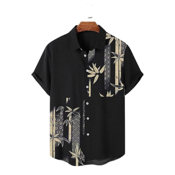 Men's Casual Shirt Hawaiian Shirt Men Summer 3d Print Casual Short Sleeved Shirt For Men Clothing Breathable Shirts