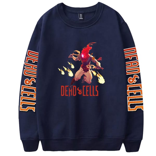 Dead Cell Sweatshirt Crewneck Long Sleeve Women Men's Outwear Harajuku Streetwear Hip Hop Style Youthful Clothes