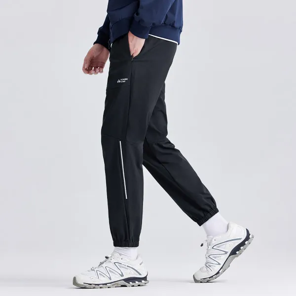 Pioneer Camp 2024 Summer Quick Dry Men's Casual Pants Outdoor Camping Sports Cool Feeling Thin Drawstring Pants AKY323248-24