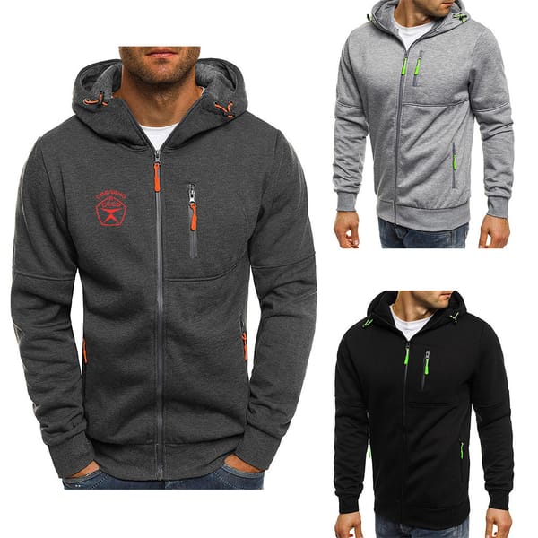 CCCP Russian 2023 Men's USSR Soviet Union New Hooded Coats Casual Zipper Sweatshirt Tracksuit Fashion Jacket Streetwear Clothing