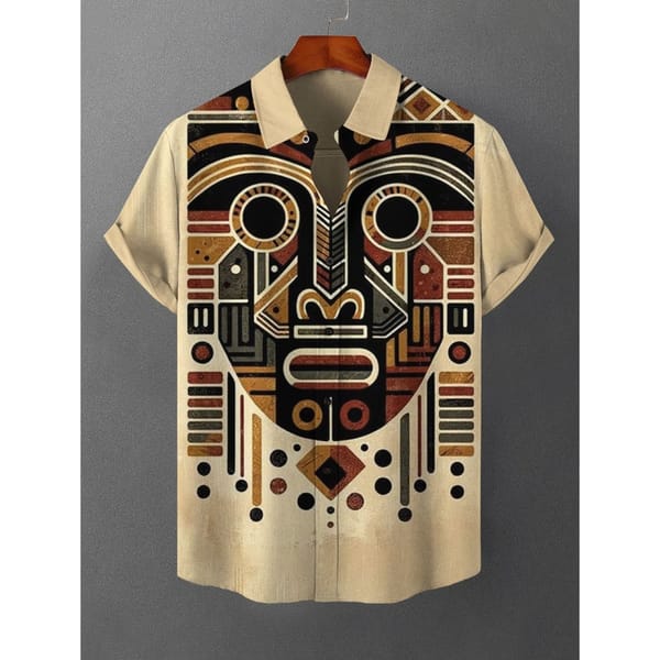 Men's Casual Shirt Hawaiian Shirt Men Summer 3d Print Casual Short Sleeved Shirt For Men Clothing Breathable Shirts