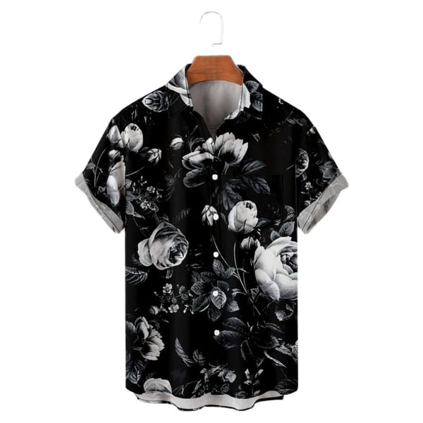 Men's Casual Shirt Hawaiian Shirt Men Summer 3d Print Casual Short Sleeved Shirt For Men Clothing Breathable Shirts