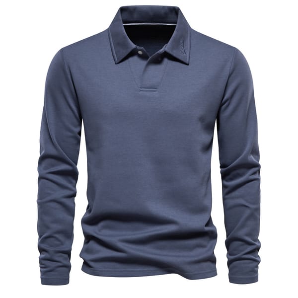 Spring Embroidery Polo T Shirt for Men  Long Sleeves Casual Men's Social Polo Shirts Luxury Golf Shirt Men's Designer Clothing