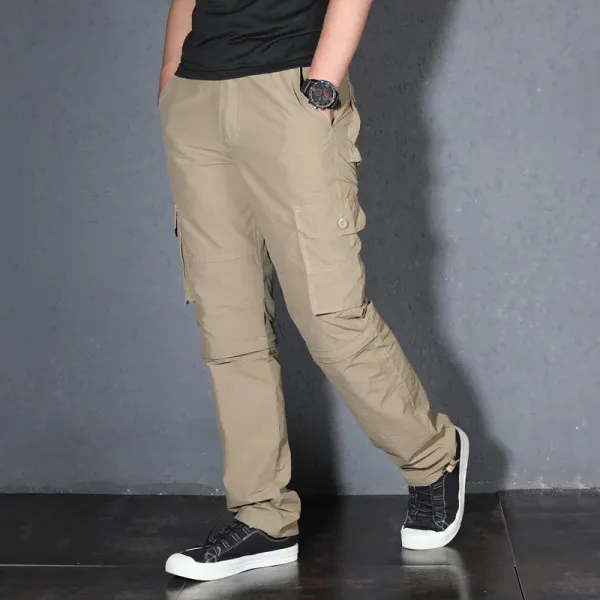 Cargo Pants Men's loose mountaineering pants Chao paratrooper function casual charge pants