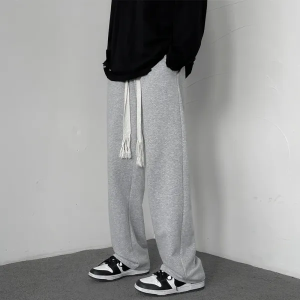 Men's and Women's Casual Pants Loose and Fashionable Straight Leg Pants Ins Wide Leg Pants
