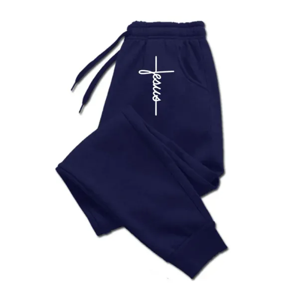 Men's Sweatpants Spring Autumn Fleece Pants Sport Long Pants Casual Drawstring Pockets Trousers Oversize Sweatpants For Men