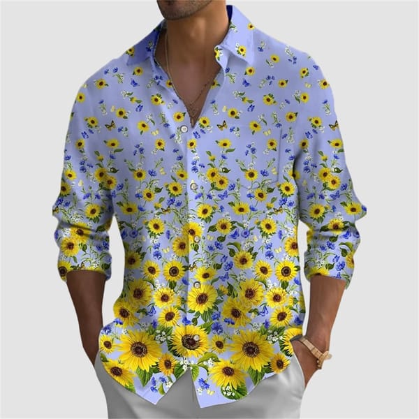 Men's Casual Shirt Hawaiian Shirt Men Summer 3d Print Casual Short Sleeved Shirt For Men Clothing Breathable Shirts