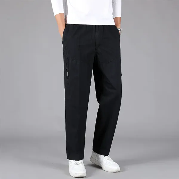 Men's Loose and Comfortable Pure Cotton Spring/summer New Fashionable and Versatile Pants