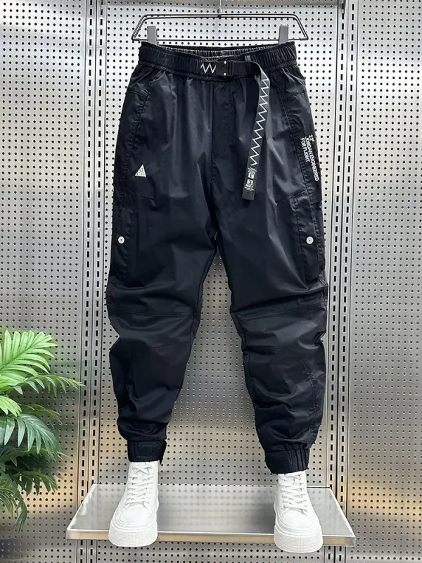 Autumn and Spring Harem Cargo Pants High -quality Wide -leg Sports Pants Brand Men's Clothing Outdoor Jogger Men Pants Z65