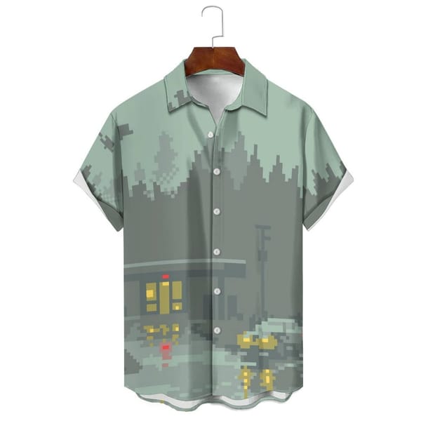 Men's/Women's Summer Loose Casual Small Fresh Fashion Abstract Style Illustration Printed Daily Can Wear Short-Sleeved Shirts