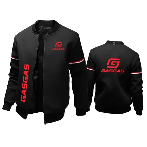 New cotton men's jacket Sweatshirt top Motorcycle gasgas print High-End Spring Autumn comfortable fashion Baseball jacket