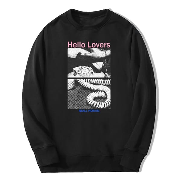 Niall Horan Hello Lovers Sweatshirt Unisex Crewneck Long Sleeve Streetwear 2023 Casual Style Women Men's Clothes