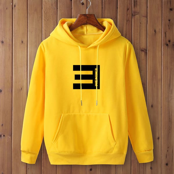 2021 New Winter Men's Hoodies EMINEM Printed Eminem Thicken Pullover Sweatshirt men Sportswear Fashion Clothing
