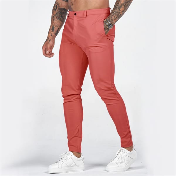 Men'S Wide Slim Pants Casual Pants Men'S Breathable Pants Men'S Pants Training Pants for Man