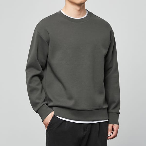 MRMT 2024 Brand New Sweater Men's Trendy Casual Loose Pullover Hoodless Boys' Tops Pullover For Male Tops For Male