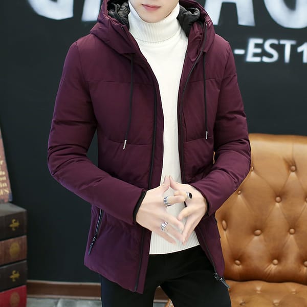 MRMT 2024 Brand Men's Jackets Thicken Cotton Coat  for Male Trim Jacket Padded Hooded Outer Wear Clothing Garment