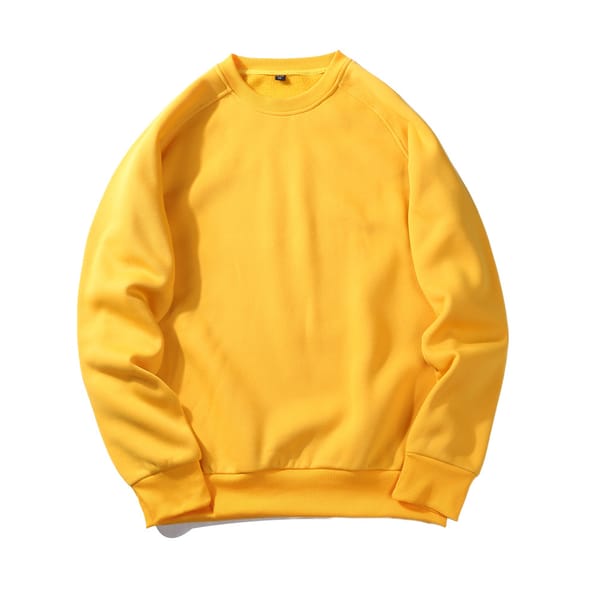 MRMT 2024 Brand Autumn Men's Sweatshirts Solid Color Top Fleece Sweater Pullover for Male Sweatshirt