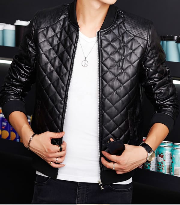 MRMT 2024 New Men's Jacket Leather Jacket Men's Leather Jacket Men's Clothing