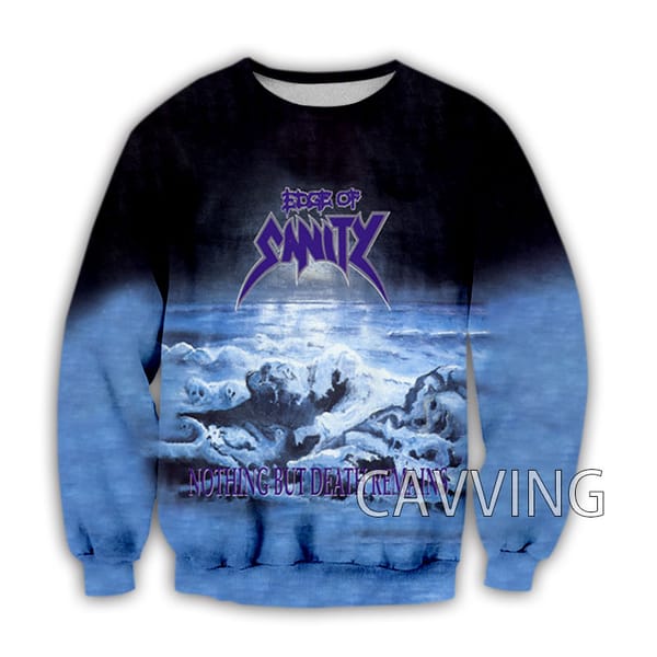 New Fashion Women/Men's 3D Print  Edge of Sanity  Crewneck Sweatshirts Harajuku Styles Tops Long Sleeve Sweatshirts