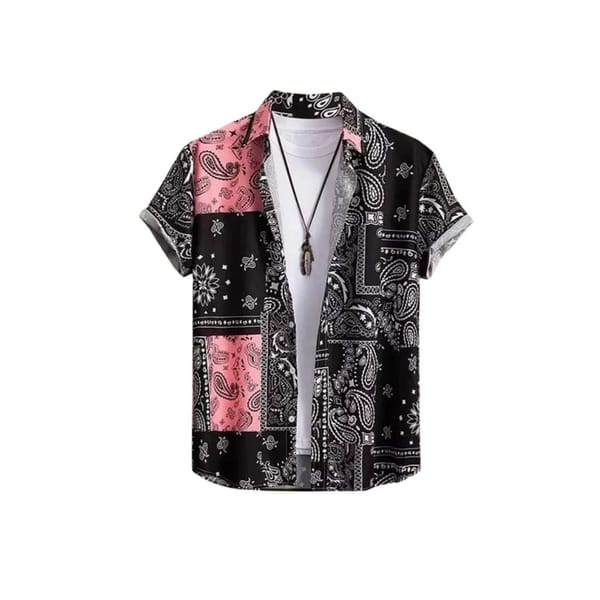 Men's Casual Shirt Hawaiian Shirt Men Summer 3d Print Casual Short Sleeved Shirt For Men Clothing Breathable Shirts