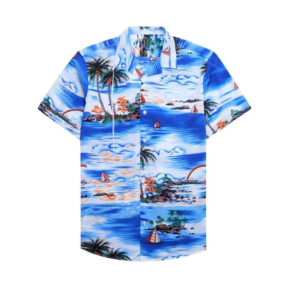 Hawaii Shirt Men's Hawaii Shirt Summer Short Sleeve Shirt Party Shirt Men's T Shirts
