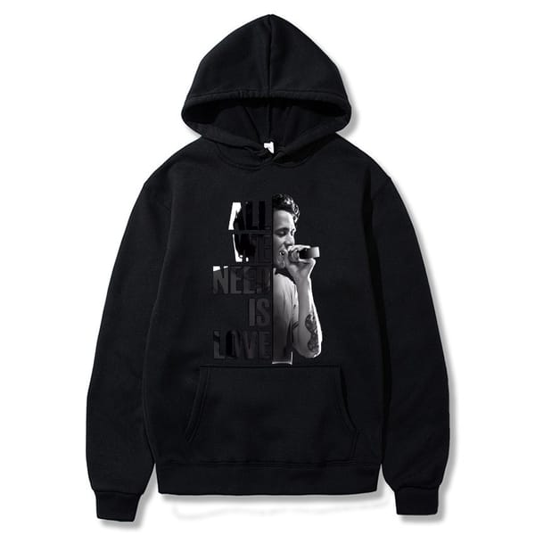 Canserbero Men's and Women's Hooded Sweatshirt Fashion Trend Long Sleeved Sweatshirt Harajuku Leisure Street Clothing Hoodies