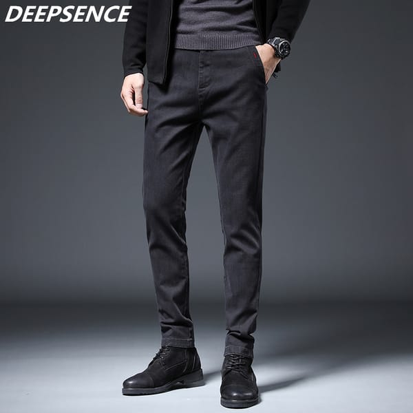 2023 New Brand Men's Spring Autumn Casual Pants Elasticity Straight Trousers for Men Daily Streetwear Business Pants Male 28-38