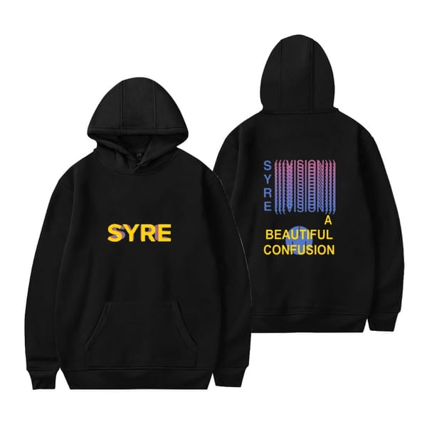 Jaden Smith Merch SYRE Hoodie Unisex Long Sleeve Pullover Sweatshirt Women Men's Hoodie 90s Pop Rapper Harajuku Youthful Clothes
