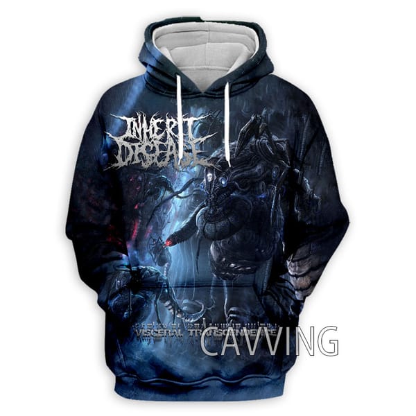 New Fashion Women/Men's 3D Print  Inherit Disease  Hoodies Hooded Sweatshirts Harajuku Hoodie Sweatshirts HIP HOP Tops Clothing