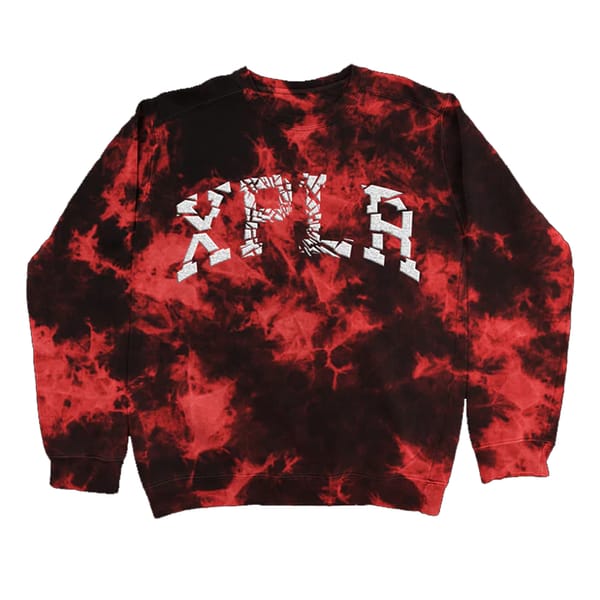 2024 Men's Hoodie XPLR Shatter Red Tie Dye Sam and Colby Merch Hoodies Boy girls Sweatshirt Pants Two Piece Set Women Men Suit